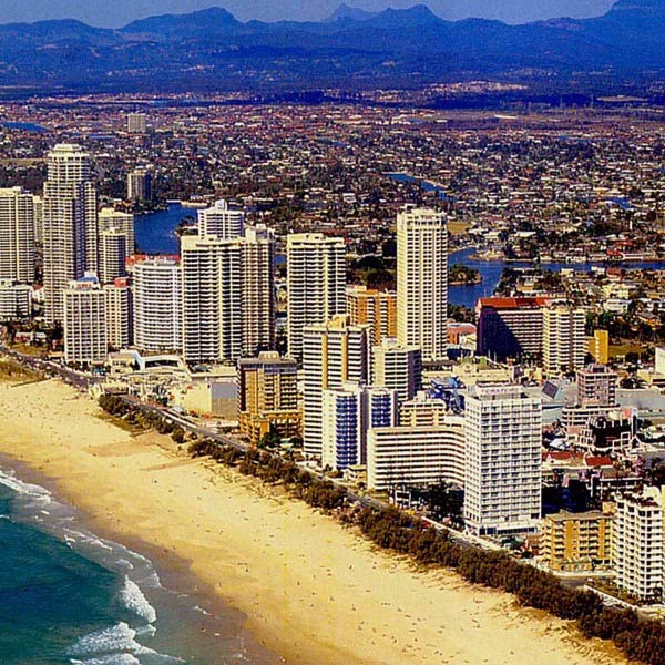 Coastal strip for Gold Coast Drumming Events